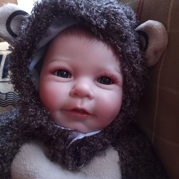 Reborn Cute Monkey Baby Dolls Fantastic Gift For Beloved Childs 20 Inch - Picture 2 of 5